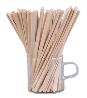 disposable wooden coffee stirrers