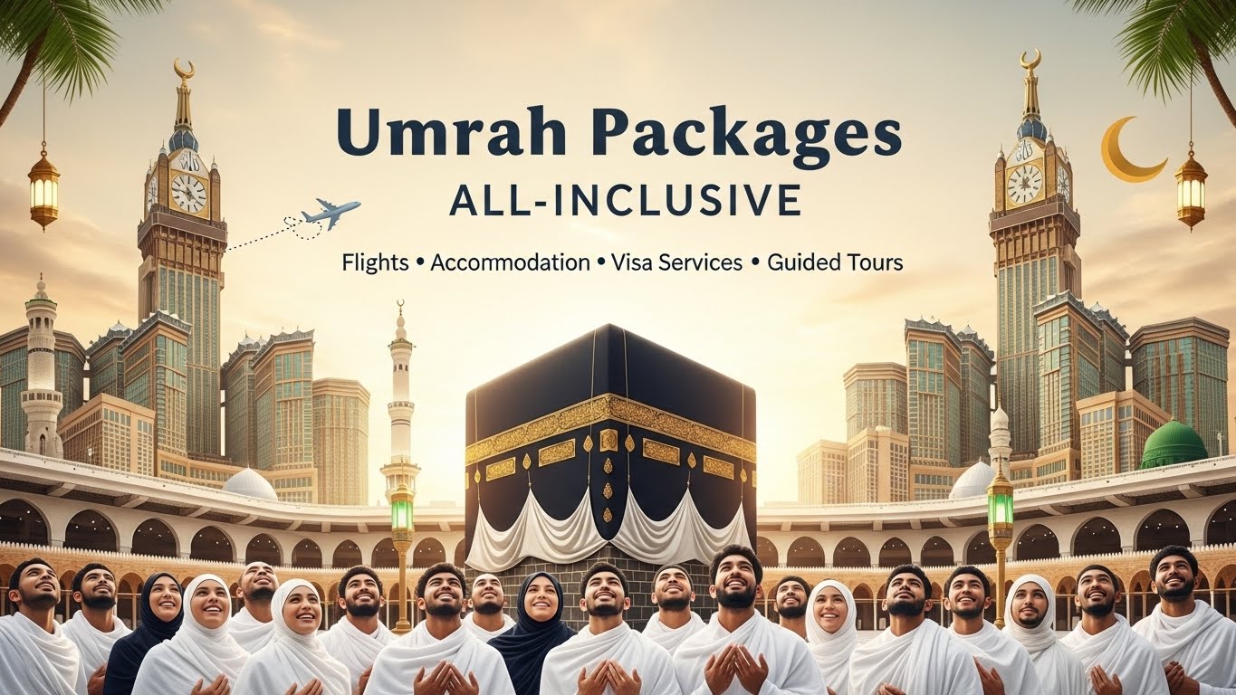 7 Reliable Umrah Packages All Inclusive for USA Pilgrims