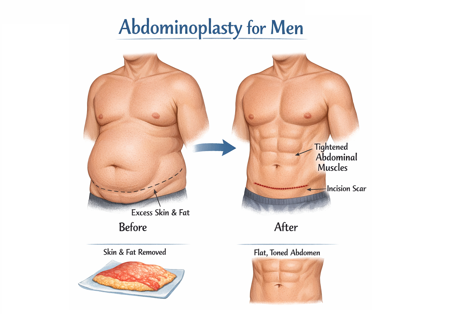Is a Tummy Tuck Only for Women? A Clear Guide to Abdominoplasty for Men