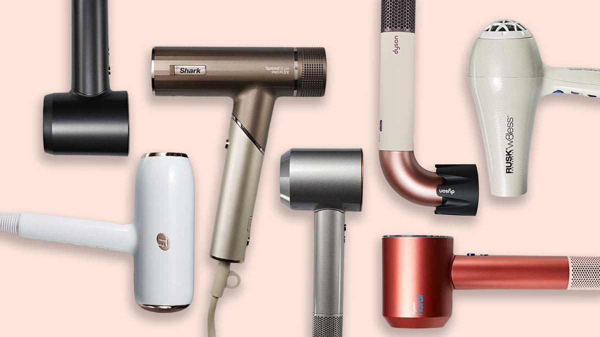 Hair dryer review by Consumer Test showcasing features, performance, and buying guide.