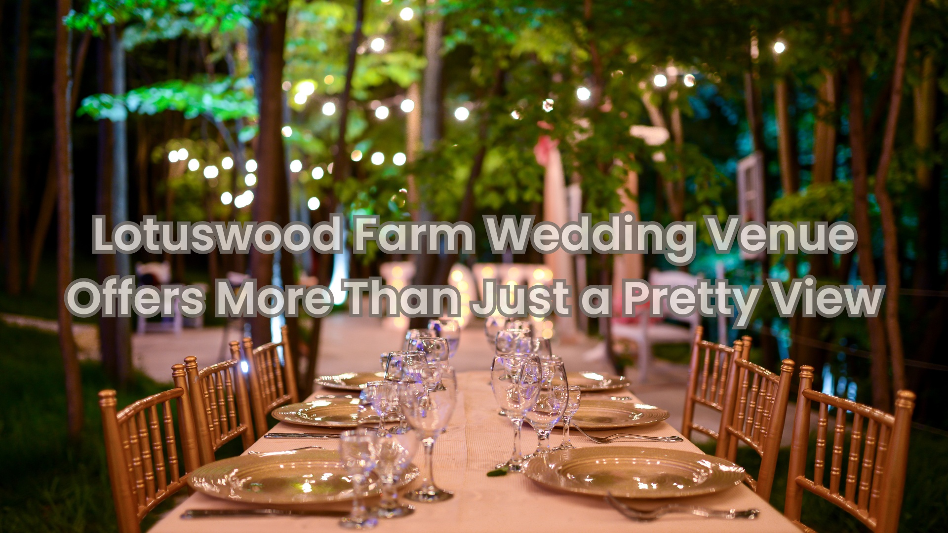 Why the Best Wedding Venue Starts with a Solid Foundation