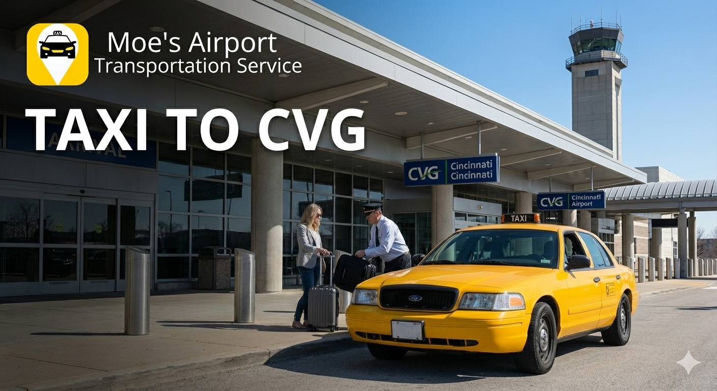 Taxi to CVG Services That Ensure Smooth and Reliable Airport Transportation