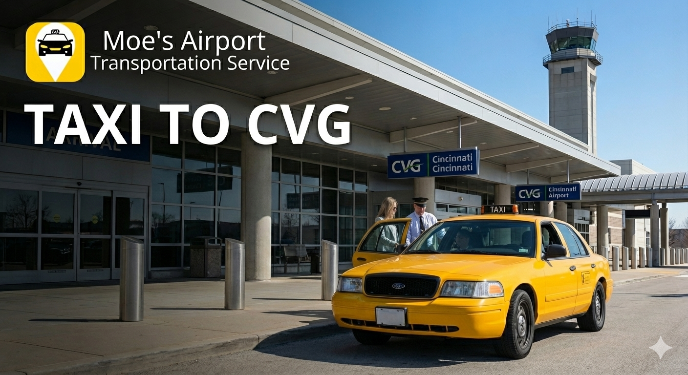 Taxi to CVG Services That Ensure Smooth and Reliable Airport Transportation