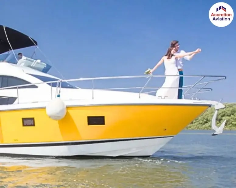 Private yacht in Goa