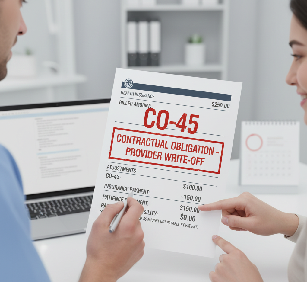 Understanding CO-45 in Medical Billing: Causes and Solutions