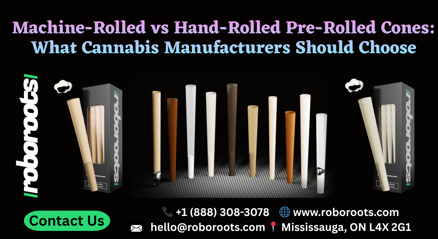 Machine-Rolled vs Hand-Rolled Pre-Rolled Cones