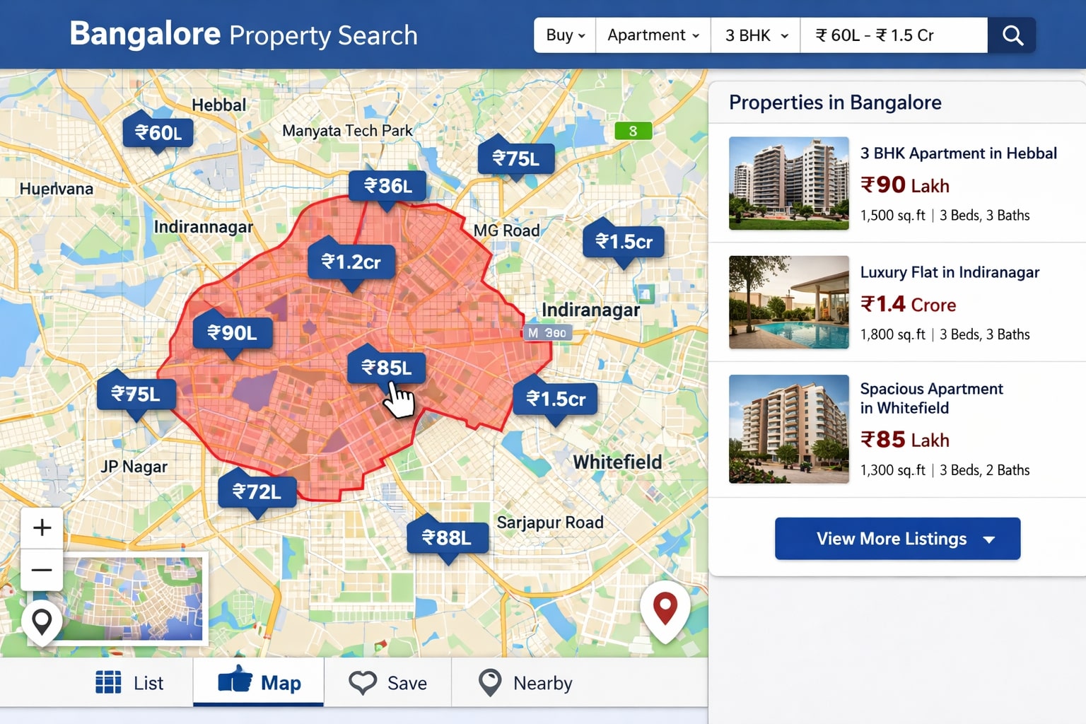 Using Rajakaluve Map Bangalore to Improve Property Search Accuracy