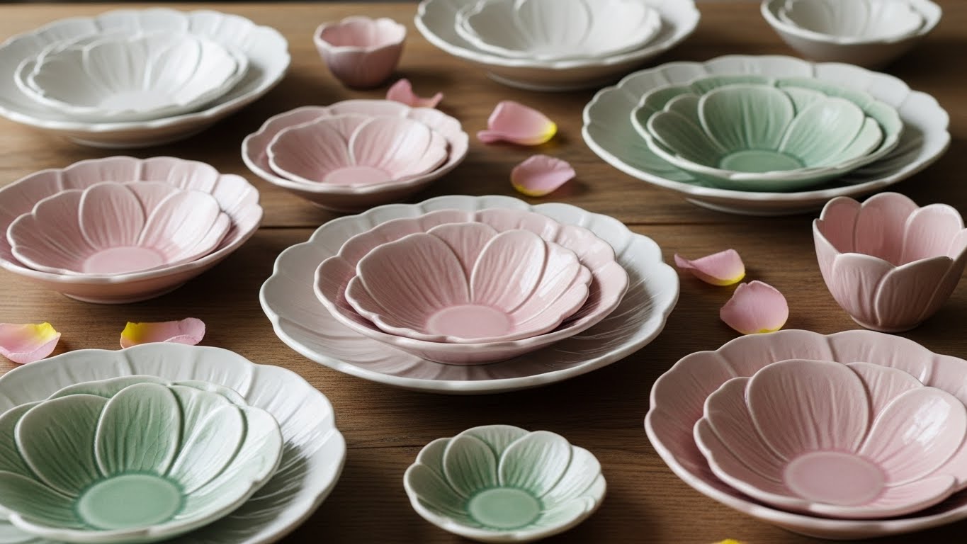 8 Stylish Cup Petal Deep Plates Ideas for Modern Dining