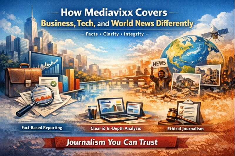How Mediavixx Covers Business, Tech, and World News Differently