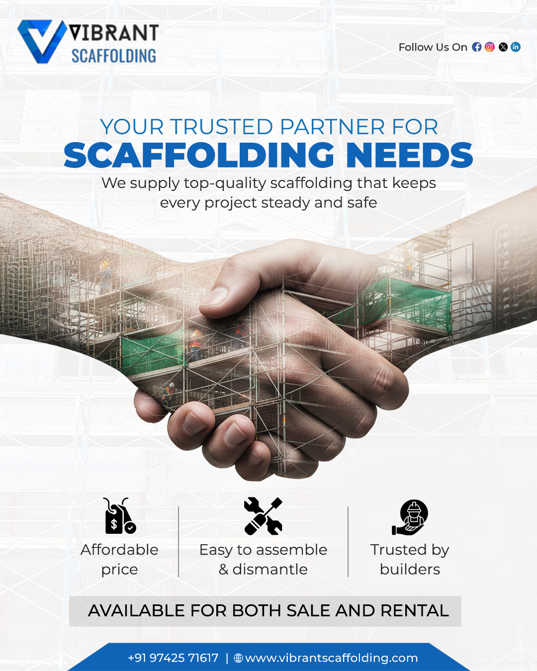 Scaffolding on Hire in Bangalore