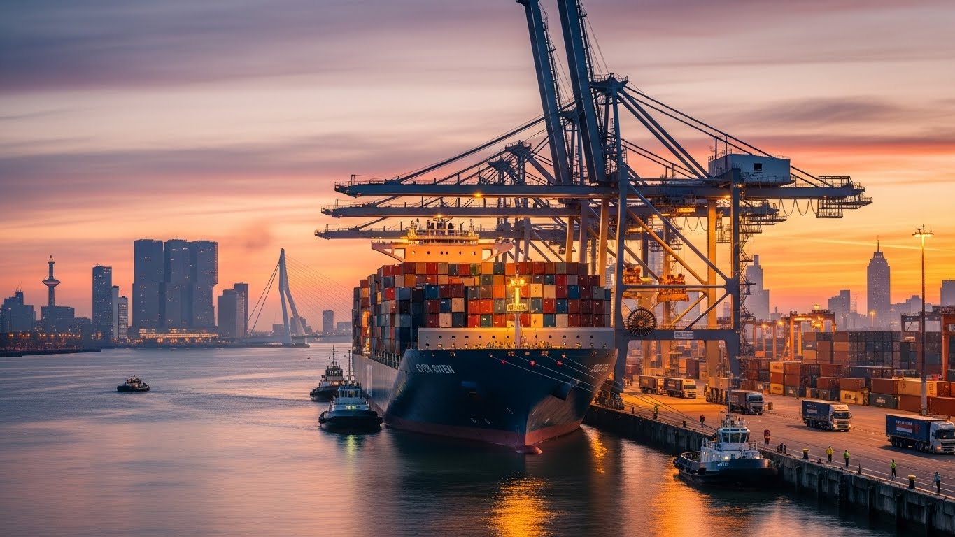 1 Container Transport Rotterdam: Effiziente Logistiklösungen für Unternehmen