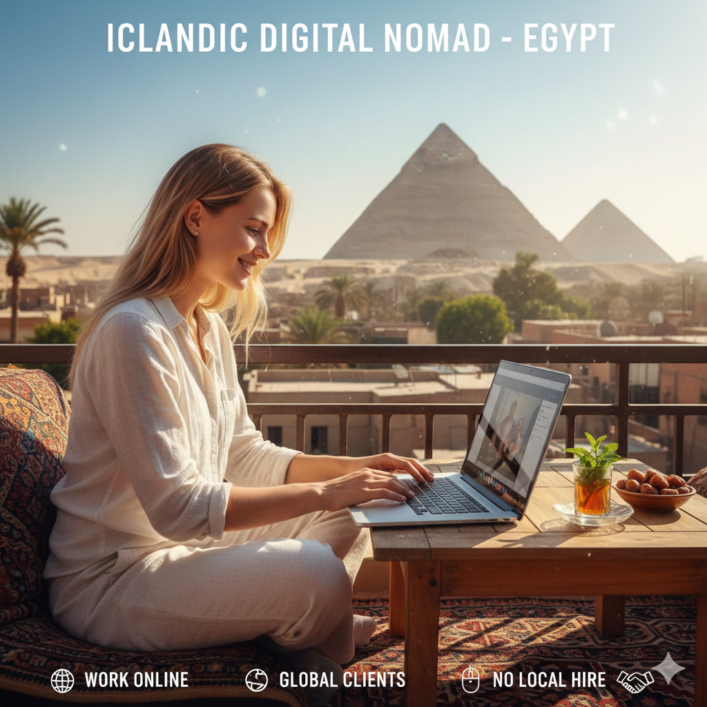 Egypt eVisa for Iceland Citizens