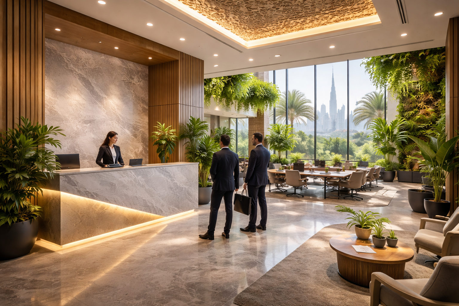 How Office Interior Design Reflects Brand Identity in Dubai Businesses