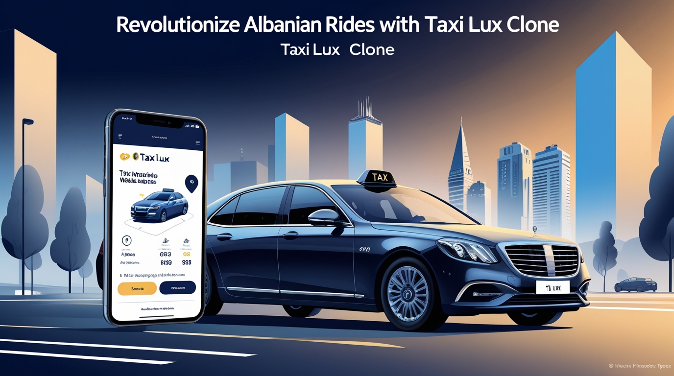 Revolutionize Albanian Rides with Taxi LUX Clone