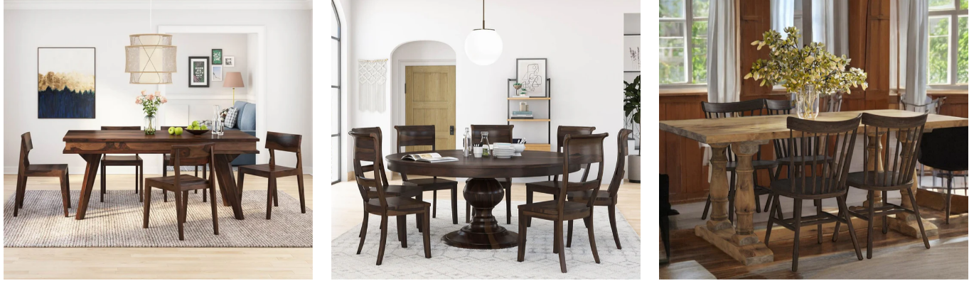 Complete Guide to Choosing the Perfect 6 Seater Dining Table – By Nismaaya Decor