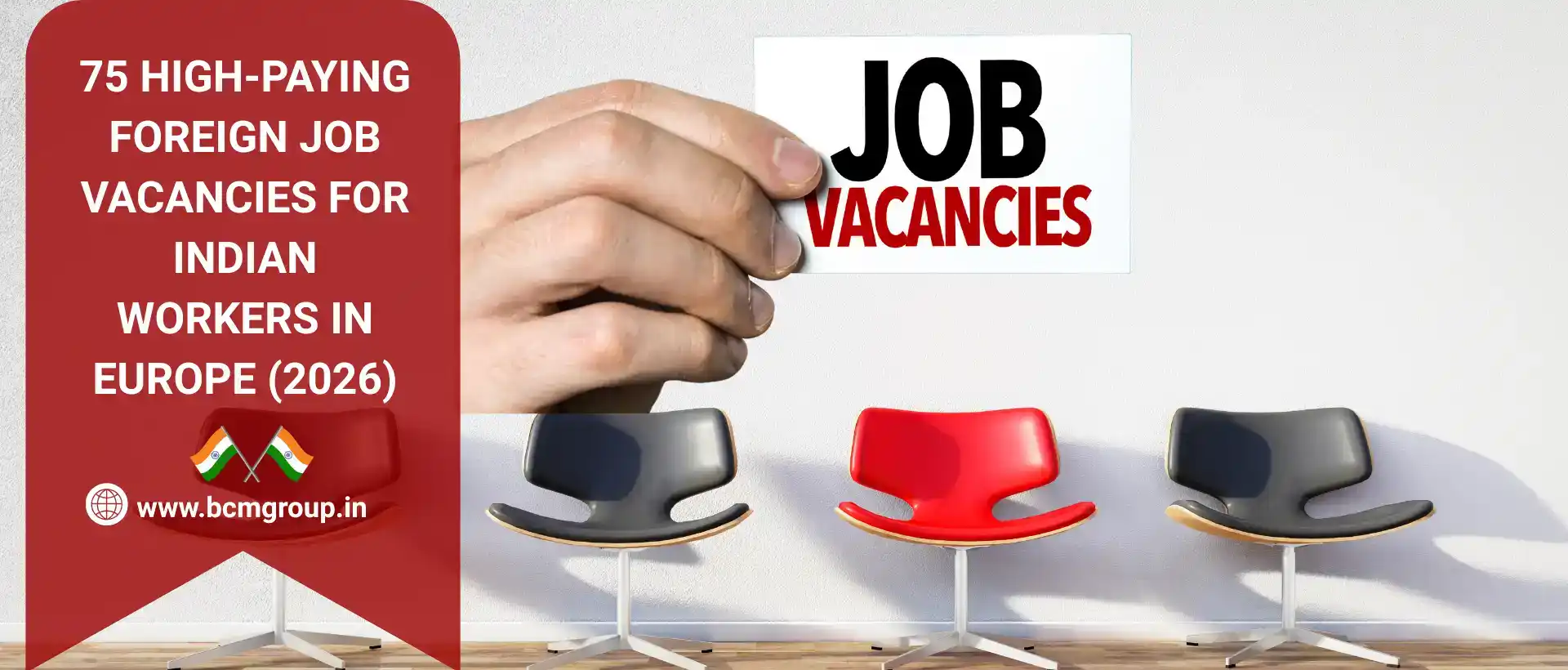 Foreign Job Vacancies for Indian Workers in Eur