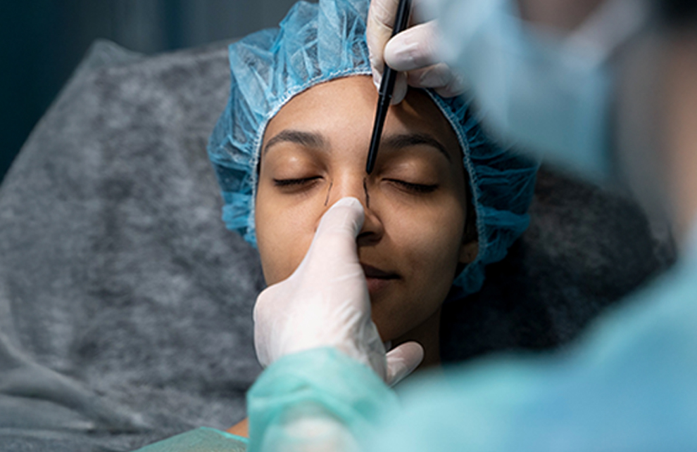 Dr. Ashok BC, a board-certified plastic surgeon with 28+ years of experience, offers advanced rhinoplasty and nose surgery at Aster Whitefield Hospital, Bangalore. 