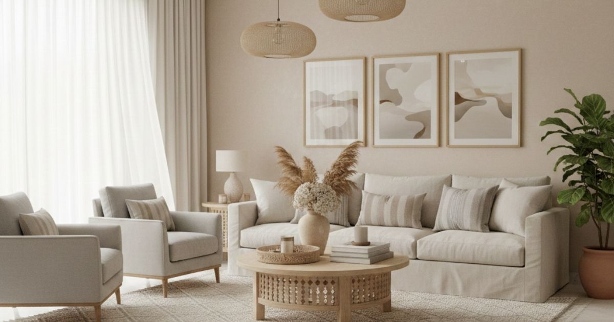 Easy Ways to Pick a Colour for Living Room That Creates Calmness