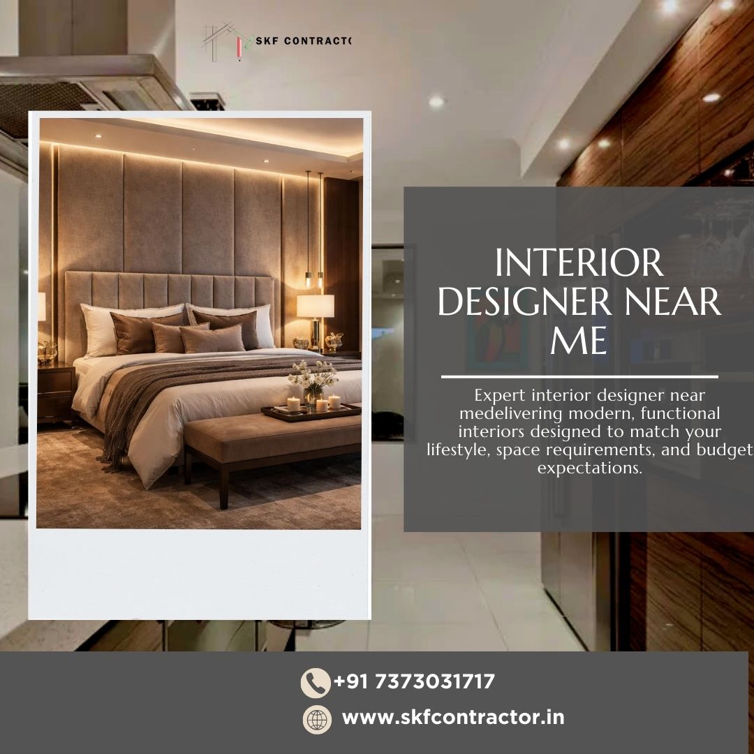 Professional Interior Designer Near Me for Stylish Spaces