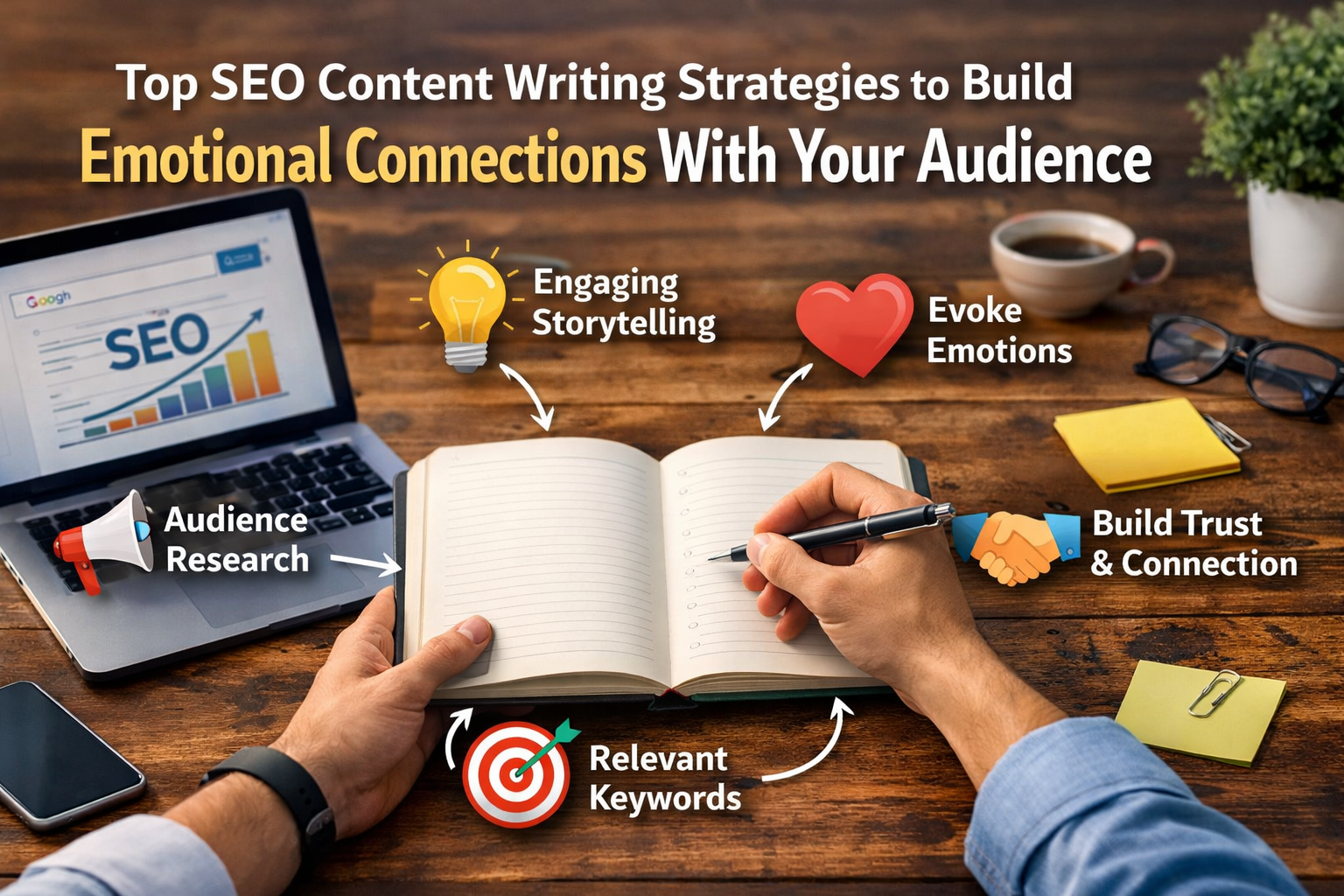 Top SEO Content Writing Strategies to Build Emotional Connections With Your Audience