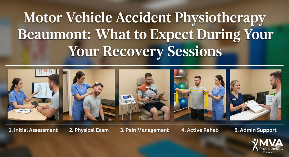 Motor Vehicle Accident Physiotherapy Beaumont: What to Expect During Your Recovery Sessions