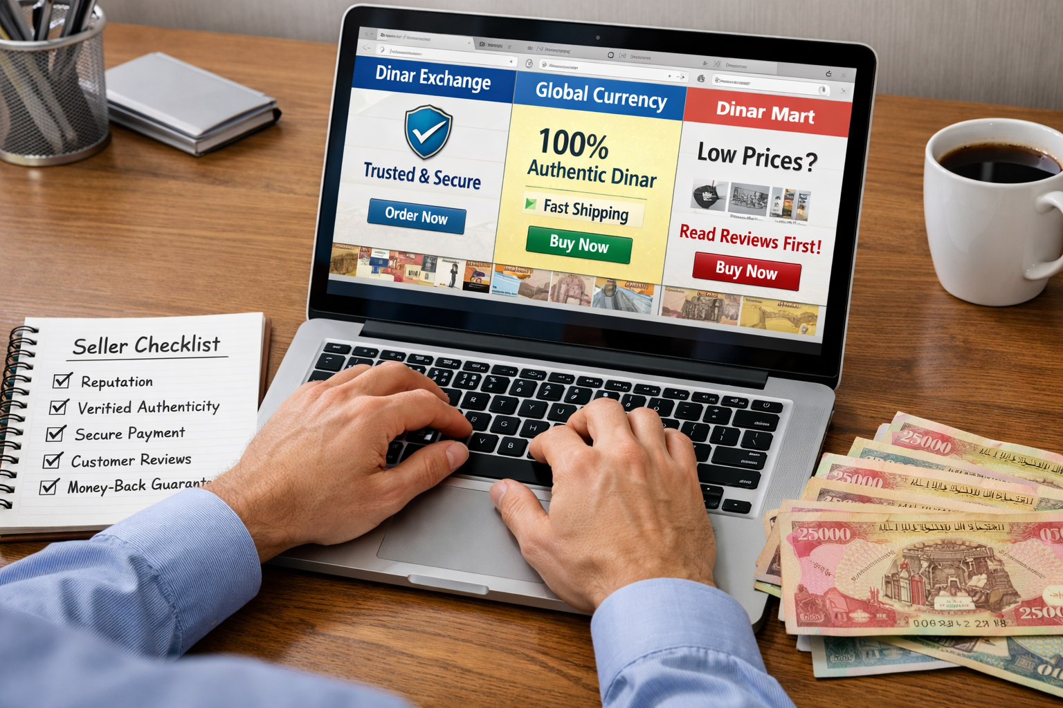 How to Choose a Trustworthy Online Currency Seller