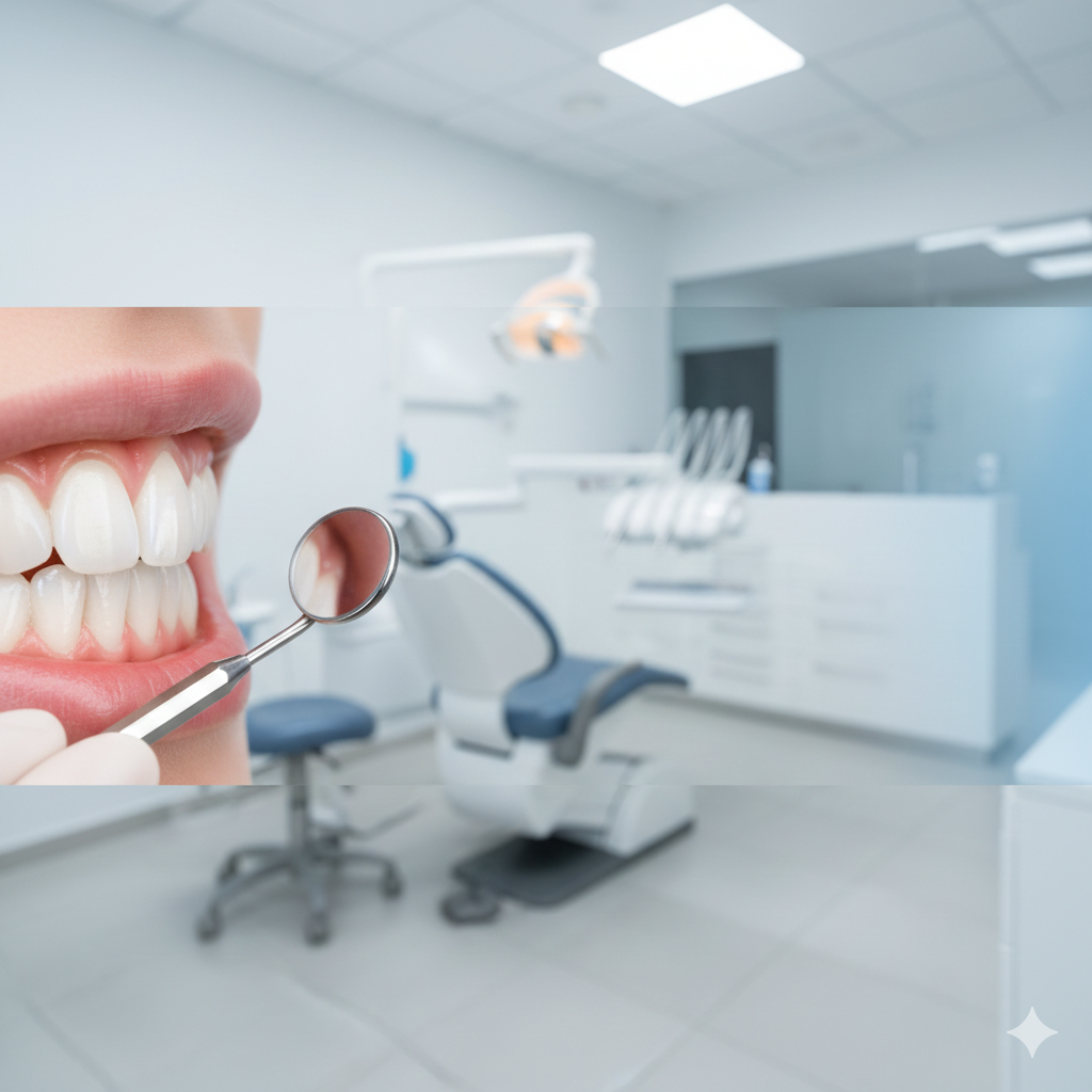 Diagram of a titanium dental implant and crown showing the tooth implant price in Pakistan range of 80,000 to 150,000 PKR.