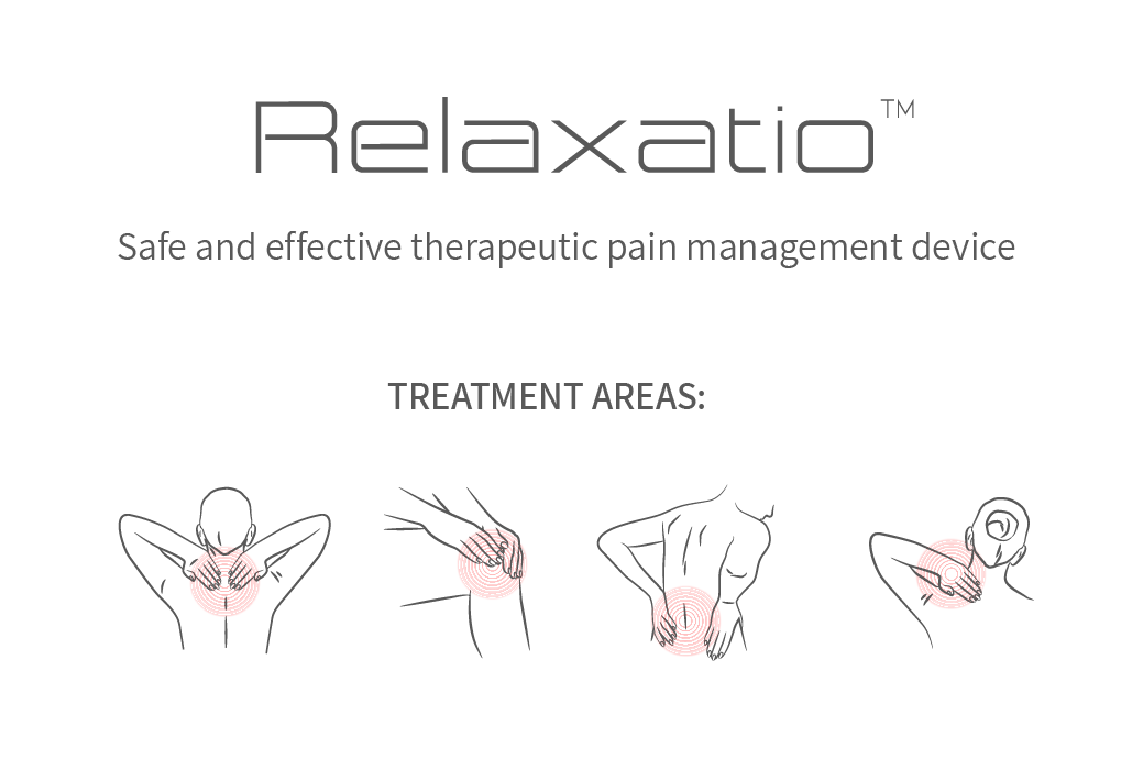 Relaxatio LED light therapy - treatment areas