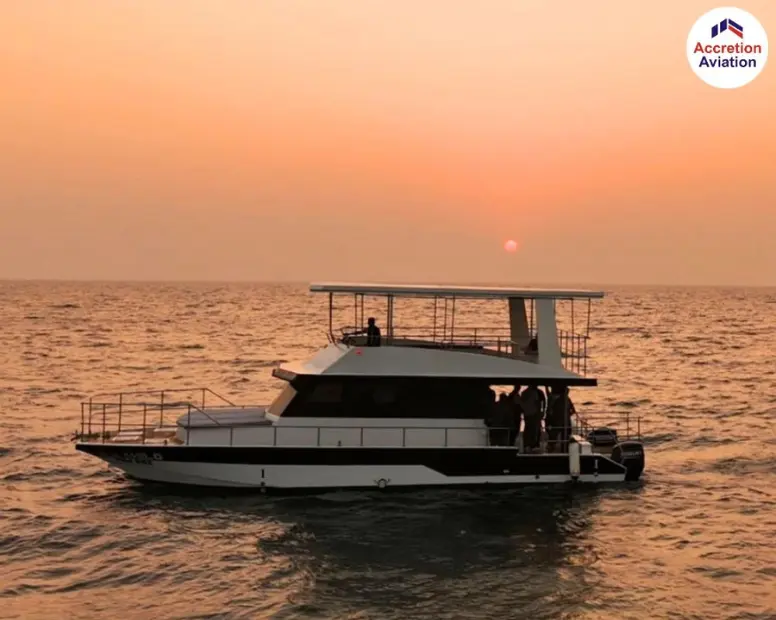 Private yacht in Goa