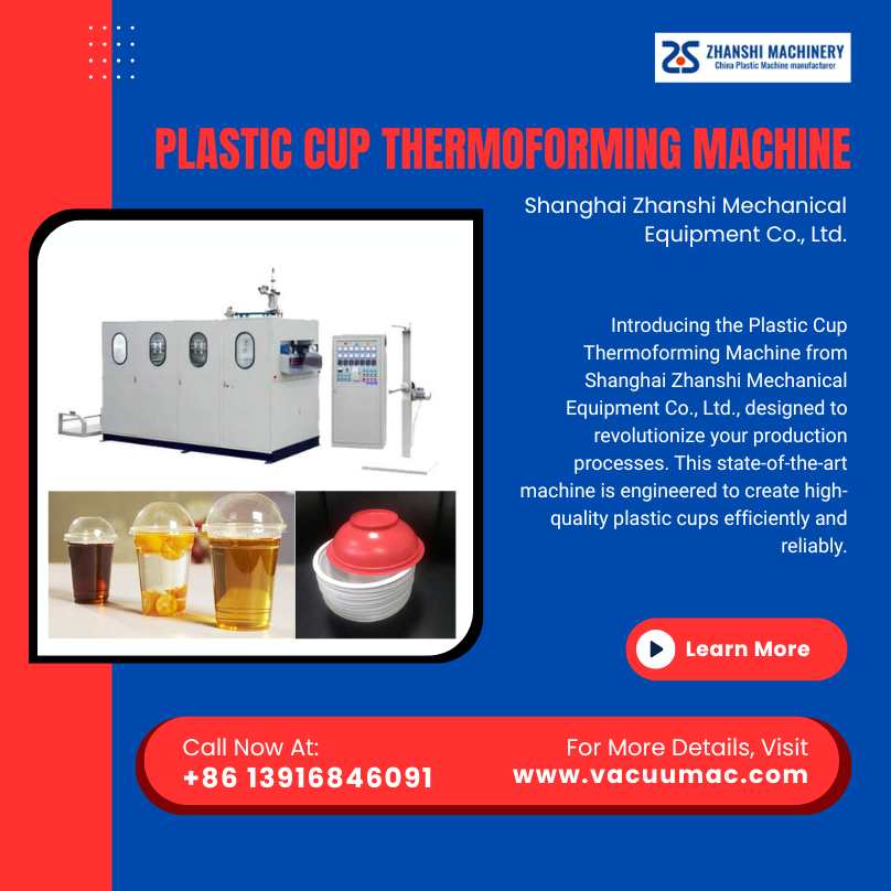 Plastic Cup Thermoforming Machine