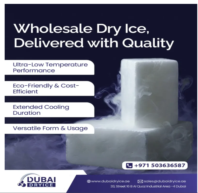 Best Dry Ice Supplier in Dubai for Restaurants and Catering Services