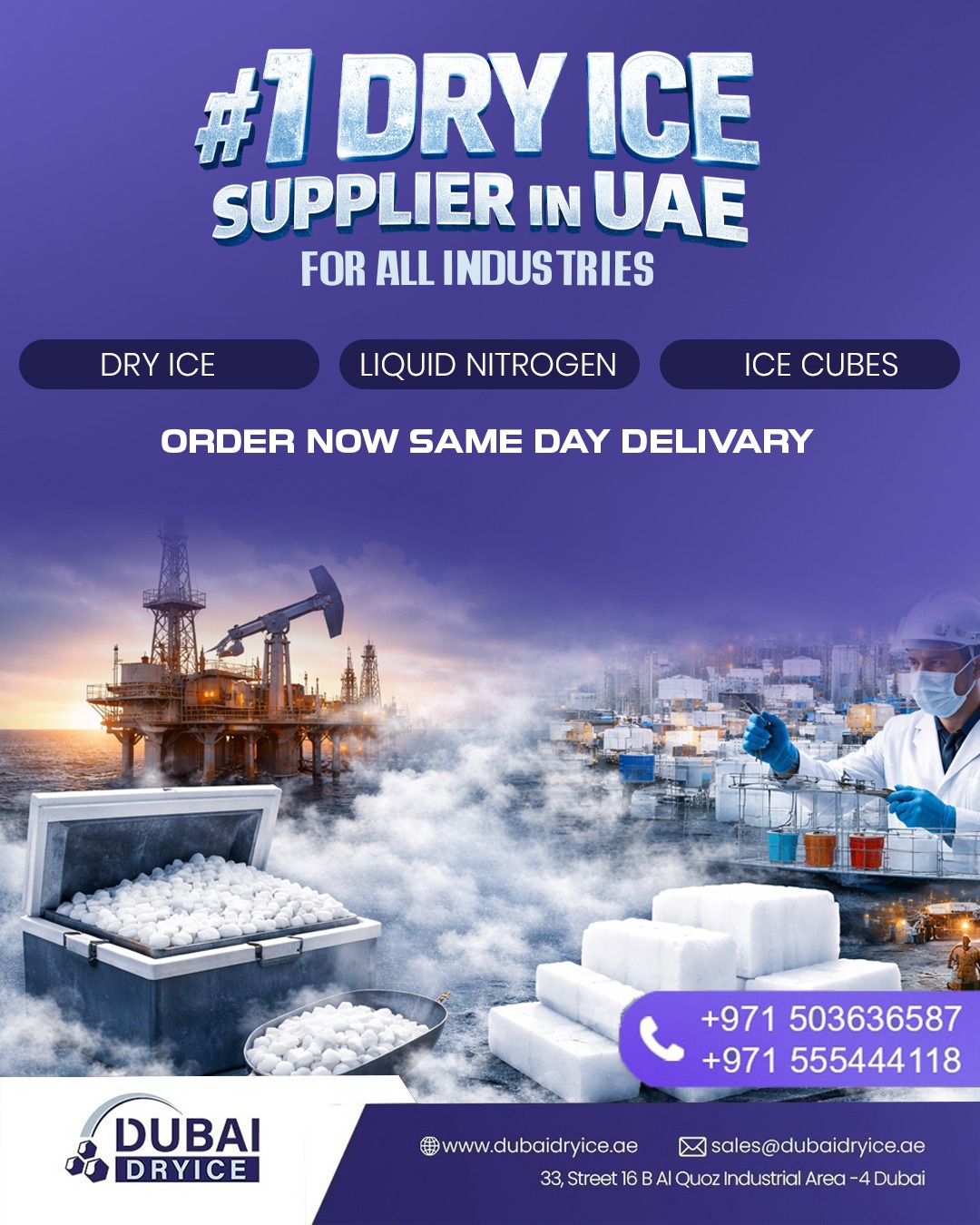 Complete Guide to Choosing the Right Dry Ice Supplier in Dubai