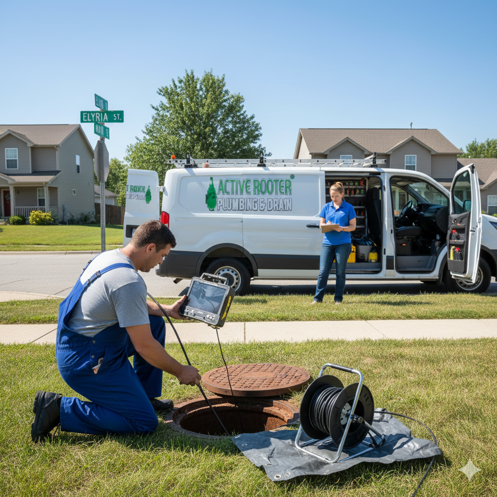 Trusted Sewer Line Inspection and Drain Cleaning Experts in Elyria
