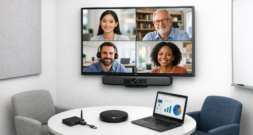 Hybrid meeting with AV