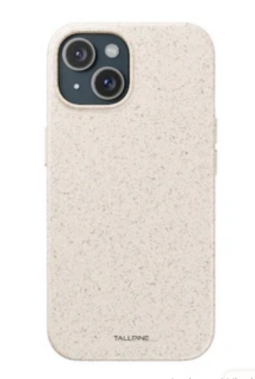 A peach granite phone case