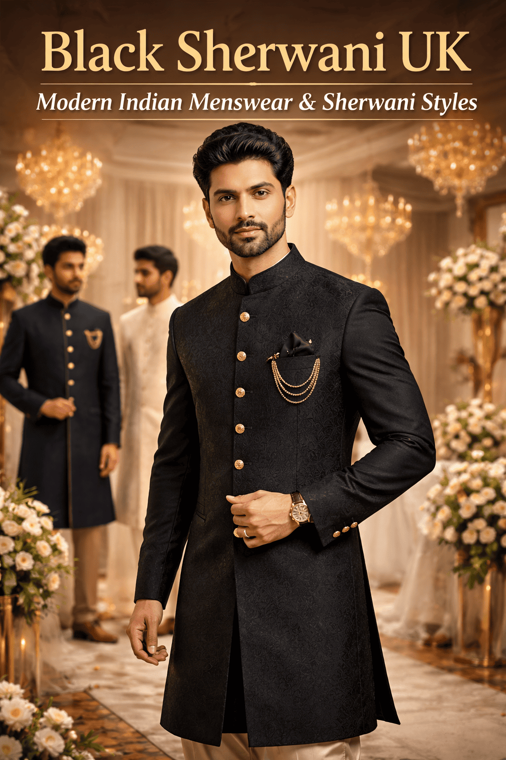 Indian Sherwani UK- Sonas Couture