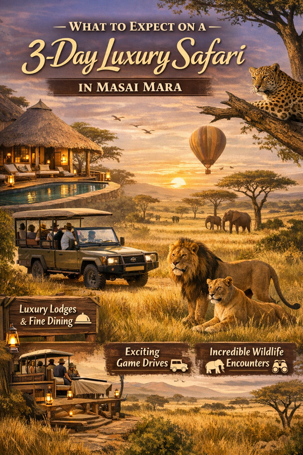 2 Nights 3 Days Masai Mara Package