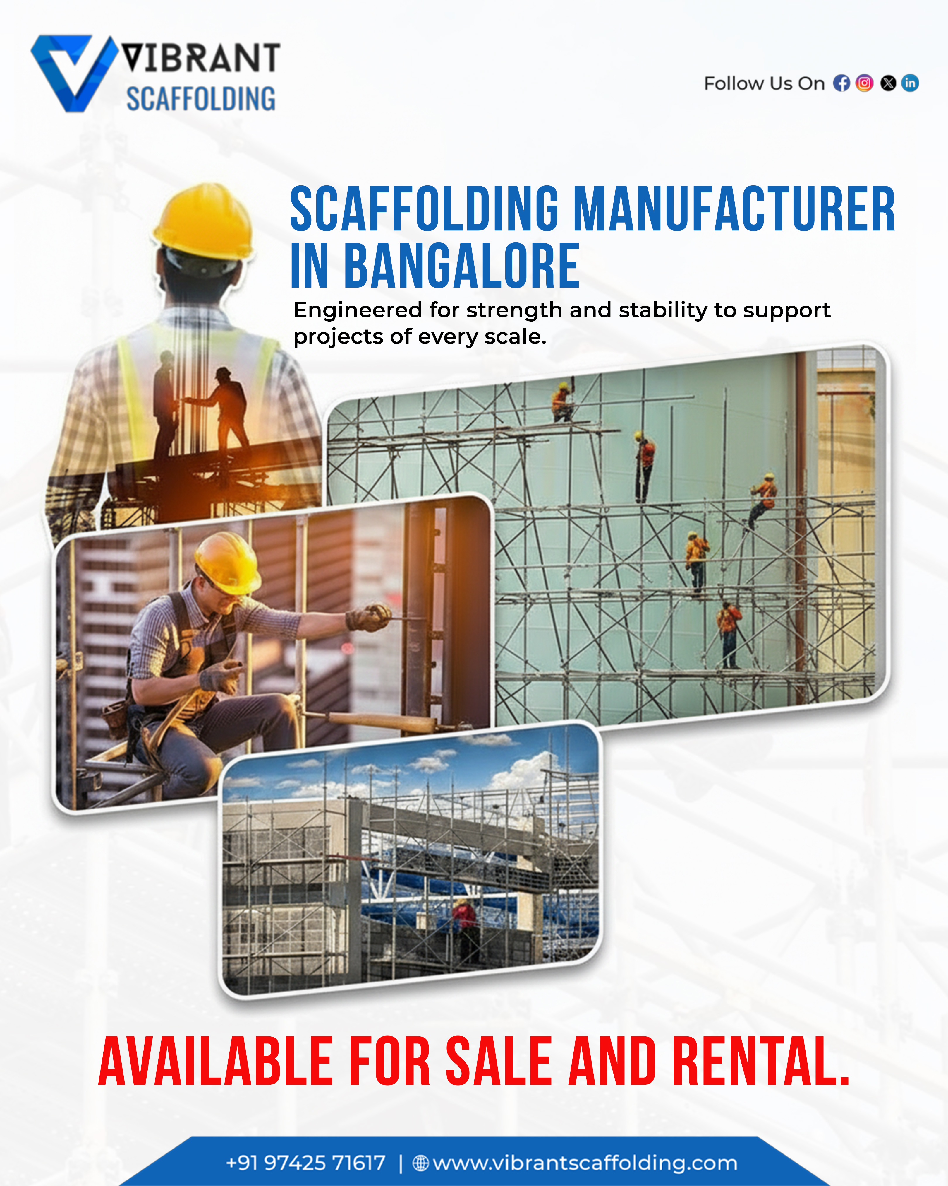 Scaffolding Manufacturers in Bangalore