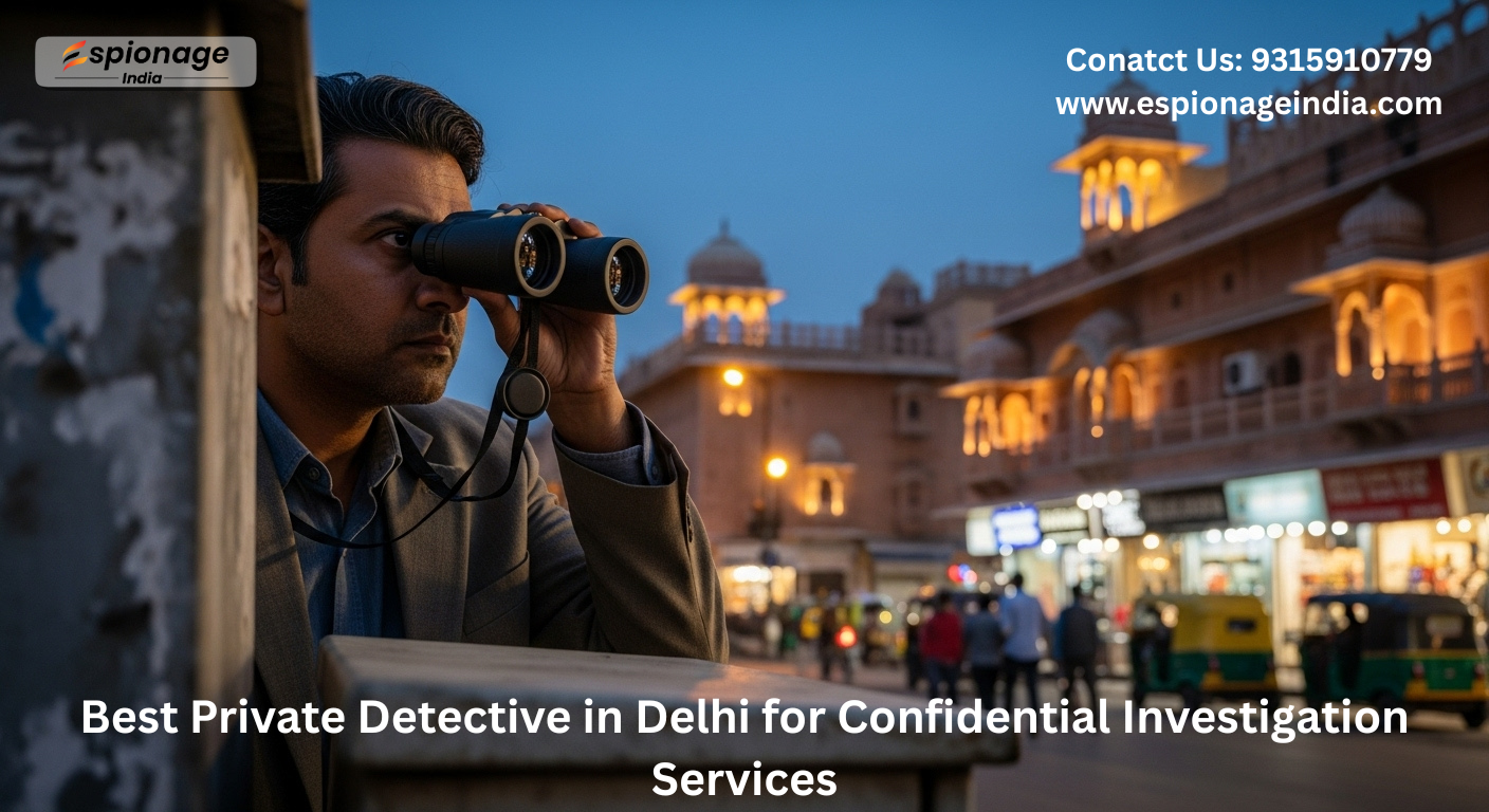 Best Private Detective in Delhi for Confidential & Professional Investigations
