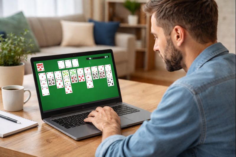 Mistakes while playing the freecell.game