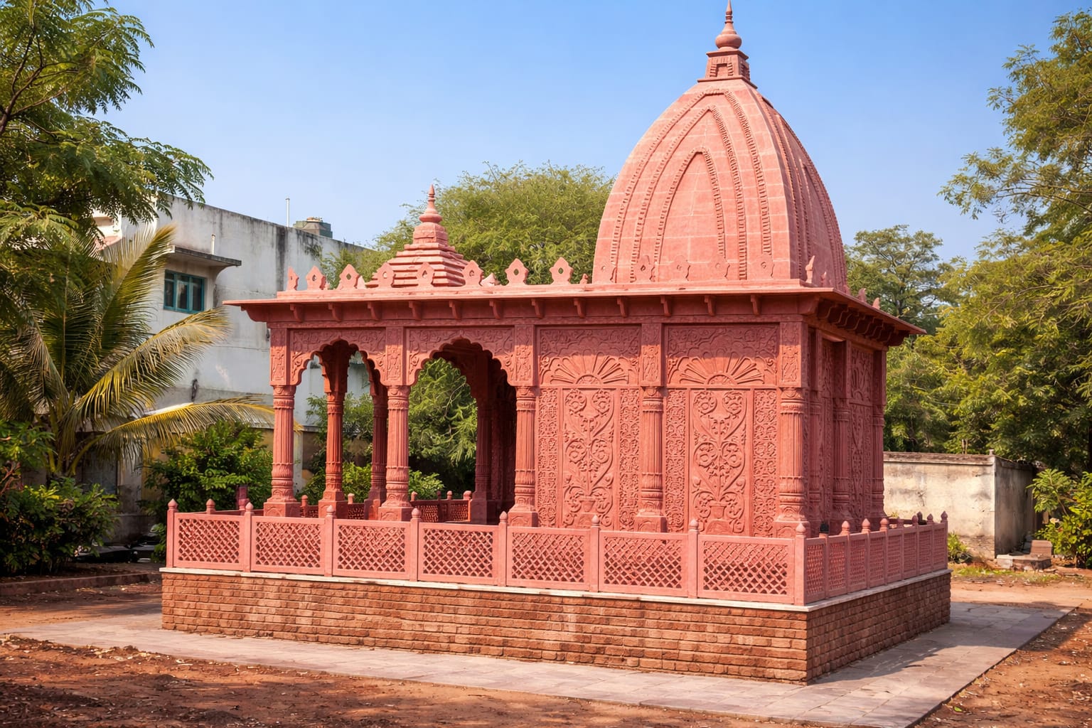 Planning Indoor and Outdoor Sandstone Temples with Proper Construction