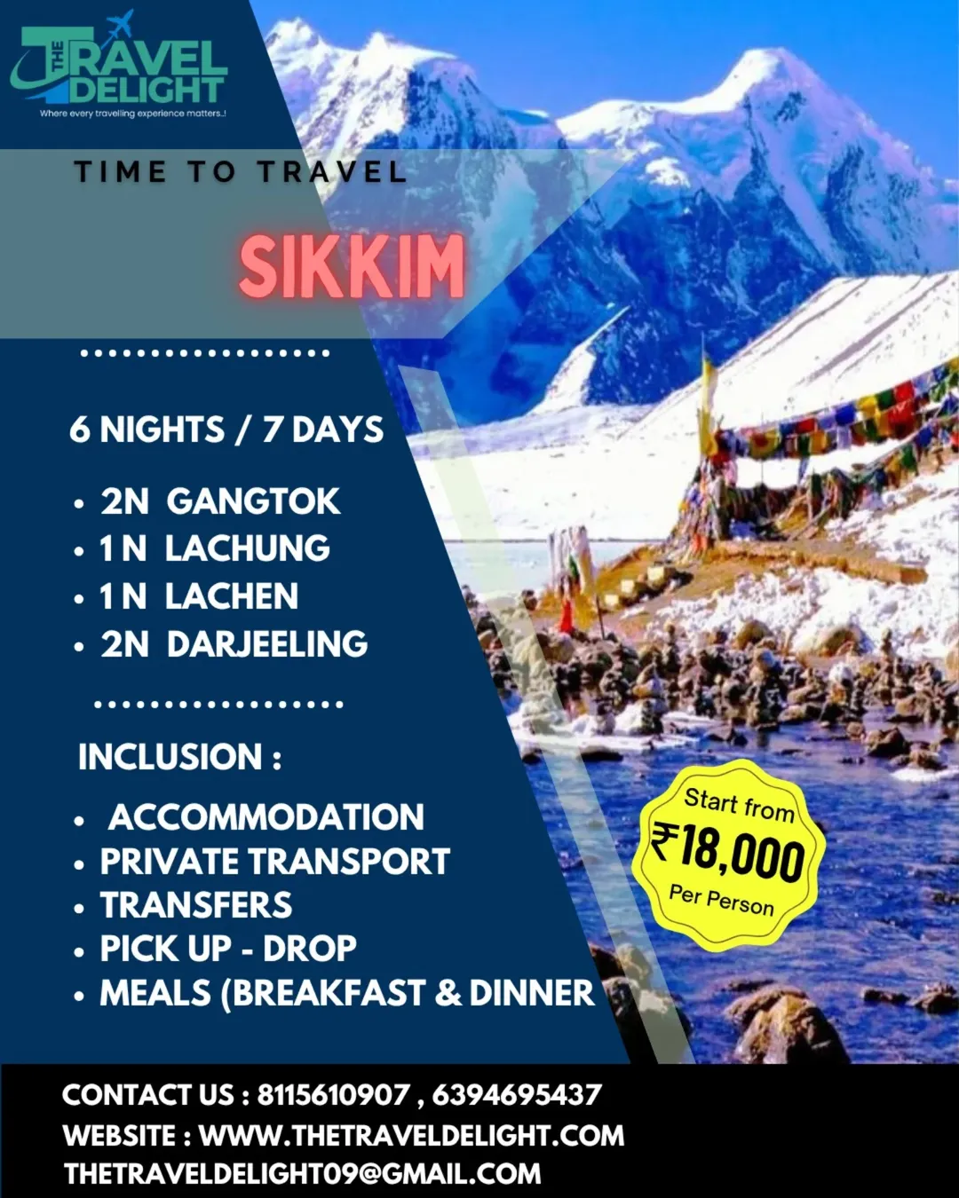 Chasing the Clouds: Your Ultimate 6-Night Sikkim & Darjeeling Escape