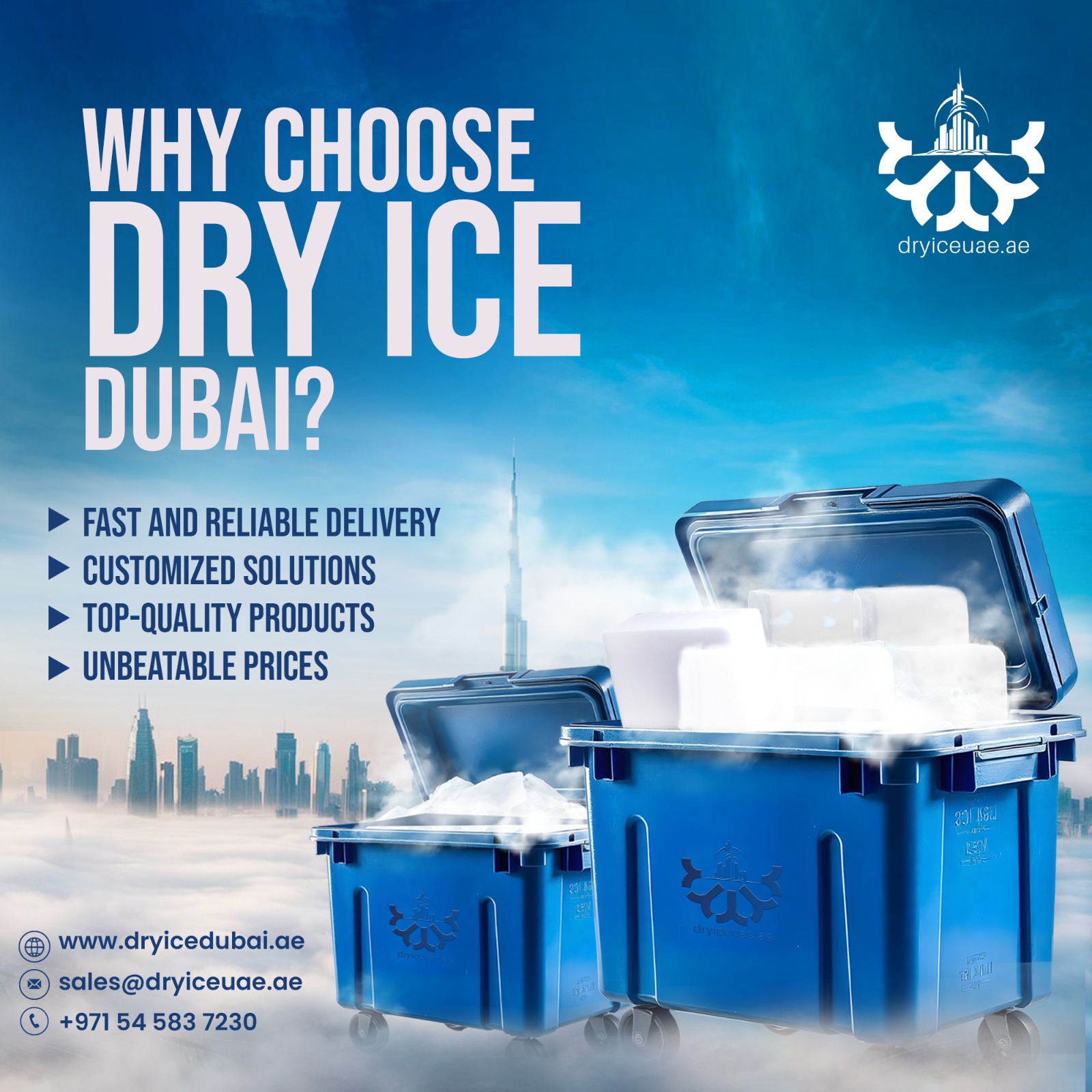 The Essential Guide to Finding a Reliable Dry Ice Supplier in Dubai