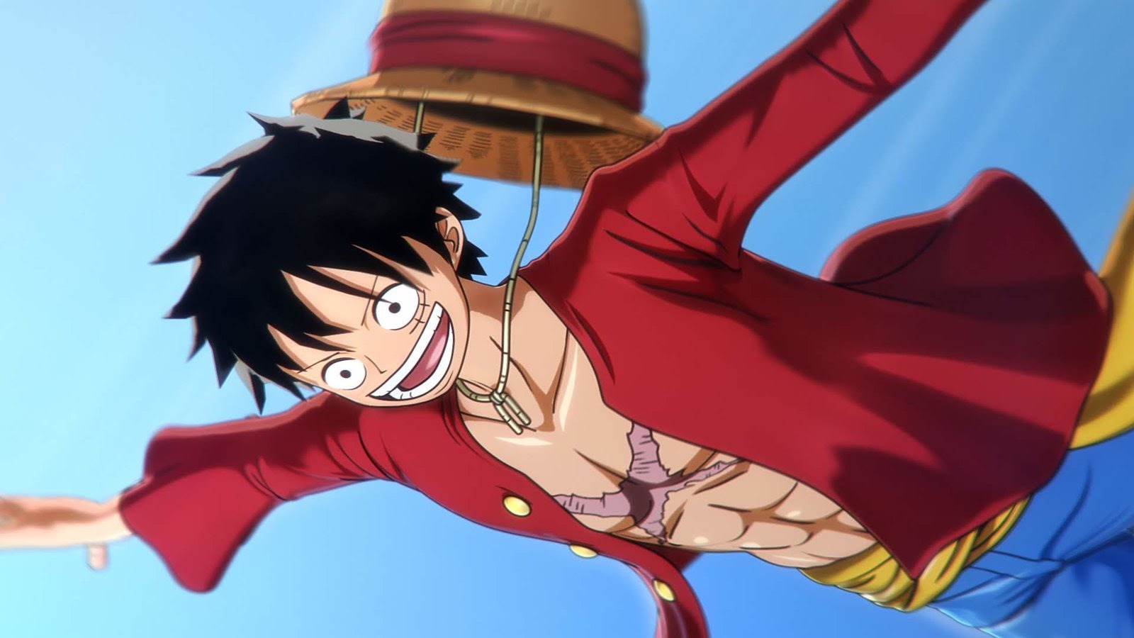 Image shows One Piece character Monkey D Luffy.