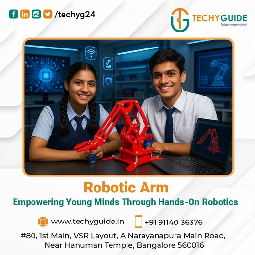 Robotic Arm Project Kit: A Hands-On Gateway to Engineering and Automation for quantum kids