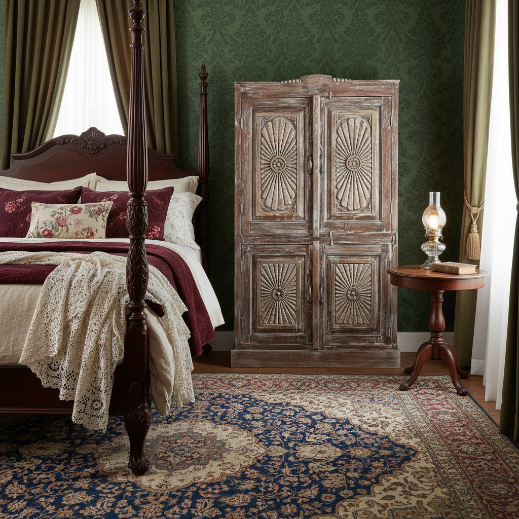 Color-Drenched Doors and Pattern-Driven Spaces