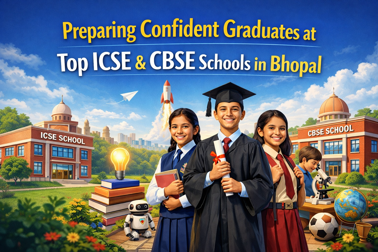 Preparing Confident Graduates at Top ICSE & CBSE Schools in Bhopal