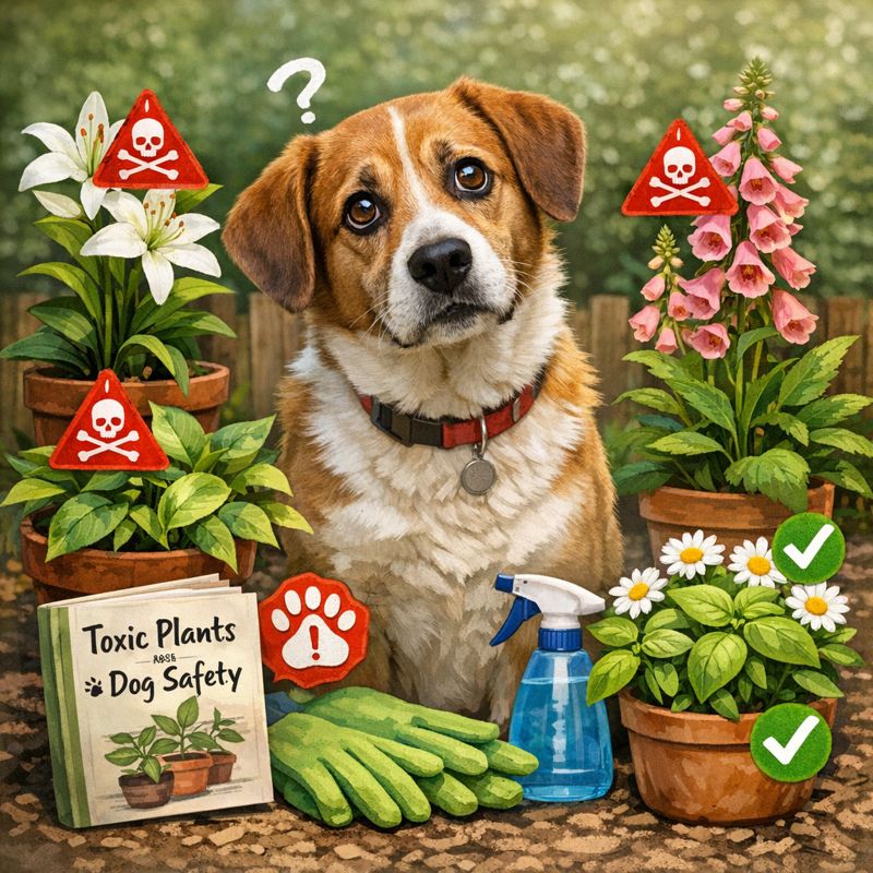 A Simple Guide to Toxic Plants for Dogs and How to Keep Them Safe