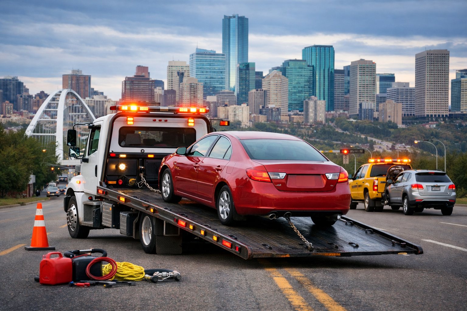 247 towing company in Edmonton