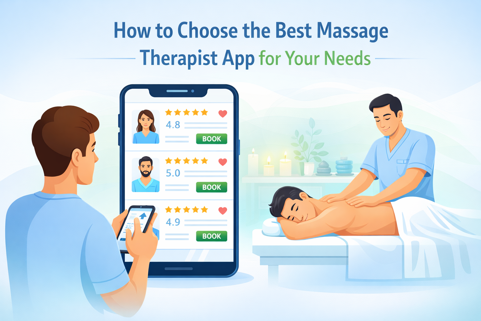 How to Choose the Best Massage Therapist App for Your Needs